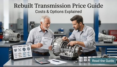 Rebuilt Transmission Price Guide: Costs, Options & What to Compare