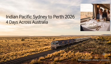 Indian Pacific Sydney to Perth 2026: Complete Journey Guide