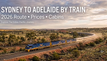Sydney To Adelaide Train Tour: 2026 Indian Pacific Route, Prices & Guide