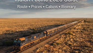 Perth To Adelaide Train Tour: 2026 Indian Pacific Route, Prices & Guide
