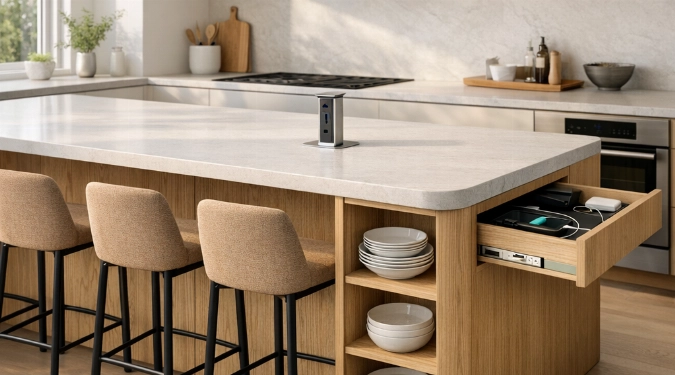 The End Of The Granite Slab: 2026 Kitchen Islands New Trends