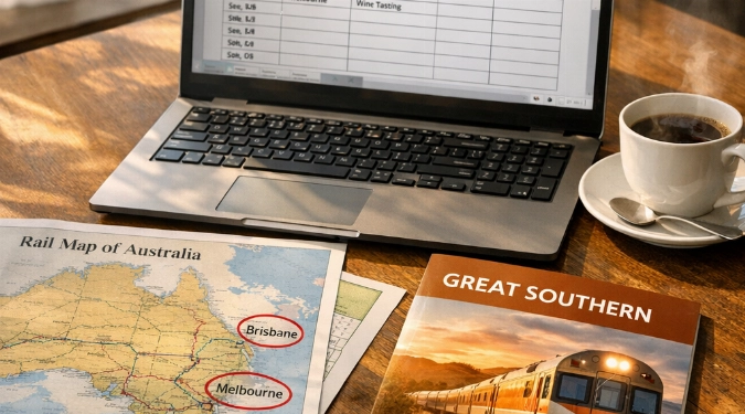 Brisbane to Melbourne Train Tour Guide