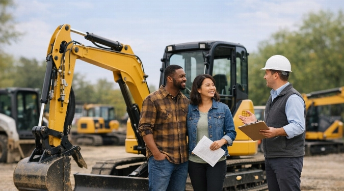 Lease To Own Mini Excavators