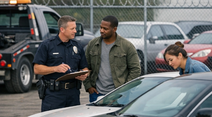 Police Impound Cars