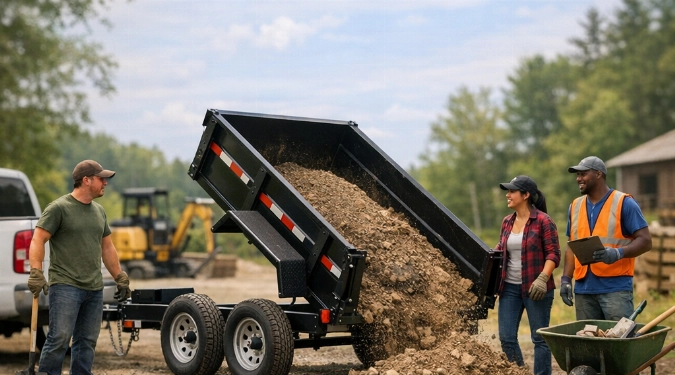 Small Dump Trailers