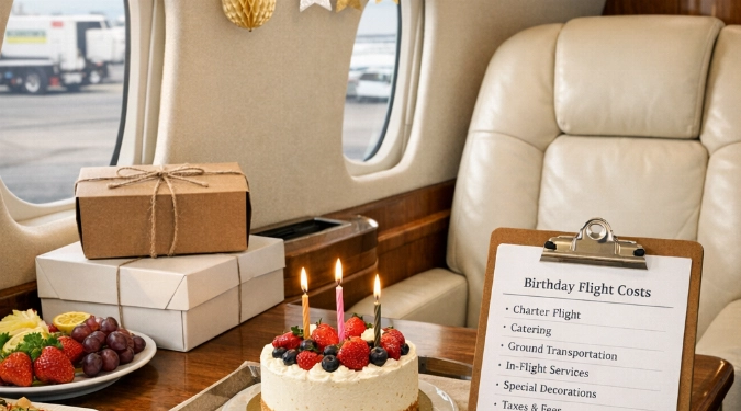Exploring Private Jet Birthday Party Expenses