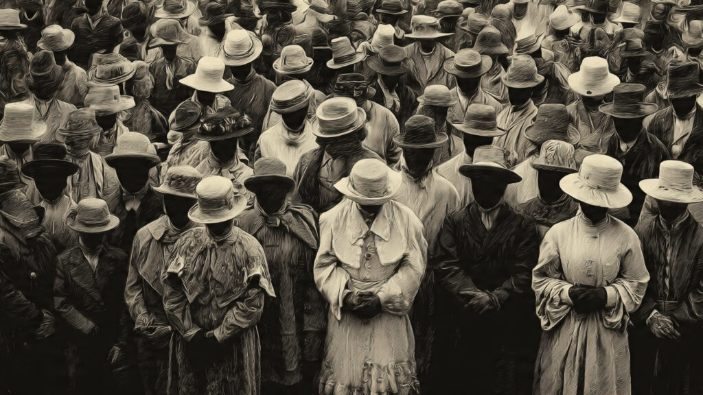 10 Bewildering Photos That Are Not Quite What They Seem The Headless Crowd Photo