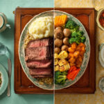 The Evolution of Sunday Dinner: 1950s Roast Beef to Global Cuisine