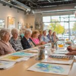 Senior-Friendly Art Classes for Lifelong Learning and Unlocking Creativity
