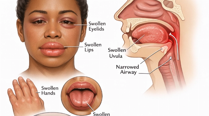 A Guide to Angioedema: Symptoms, Causes, and Associated Risks