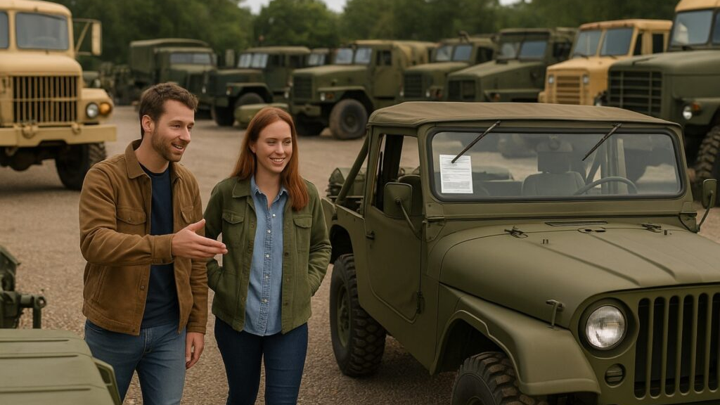 Military Vehicle Auctions: Your Chance to Own Unique Machinery