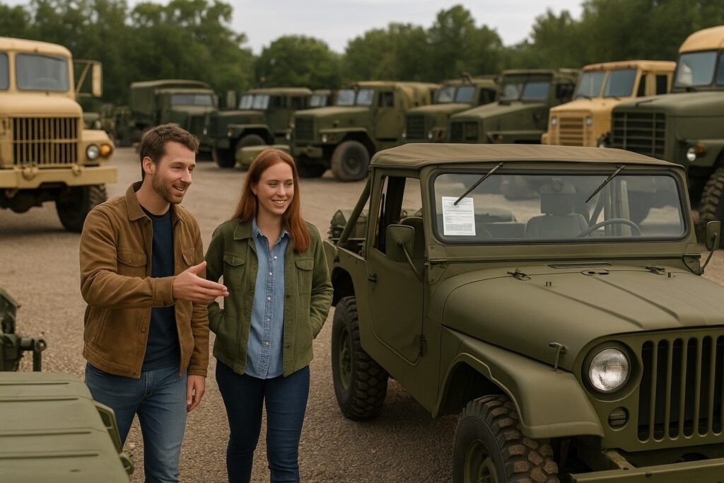 Military Vehicle Auctions: Your Chance to Own Unique Machinery