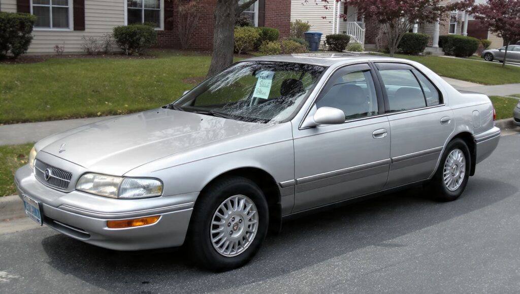 A reliable older used car for sale for less than 1,500 dollars.