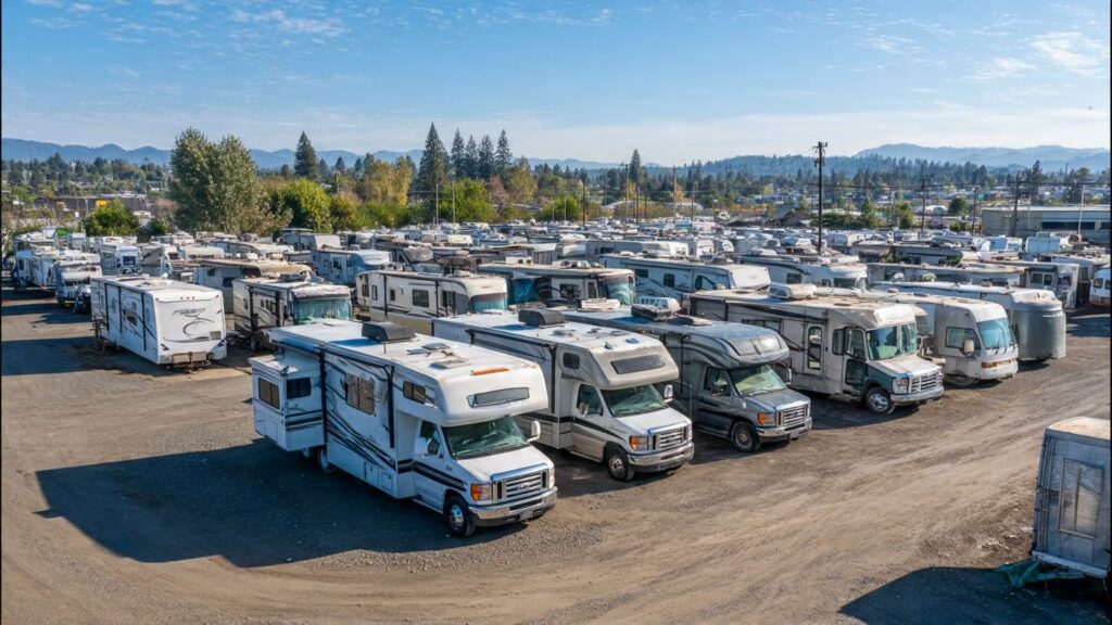 RV salvage yard near me, motorhome salvage yard near me, RV parts salvage yard, used RV parts near me, camper salvage yard near me, RV junkyard near me