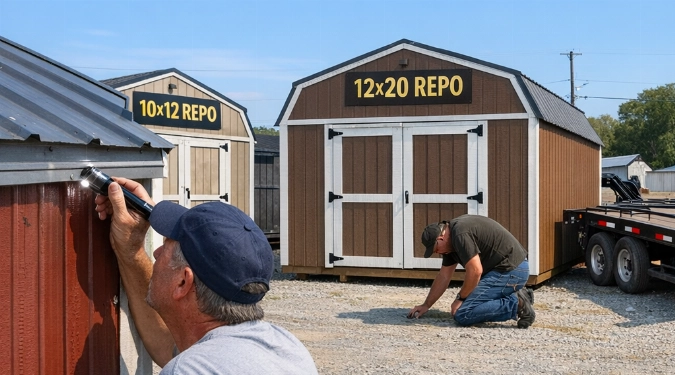 Guide to Buying Repossessed Storage Sheds