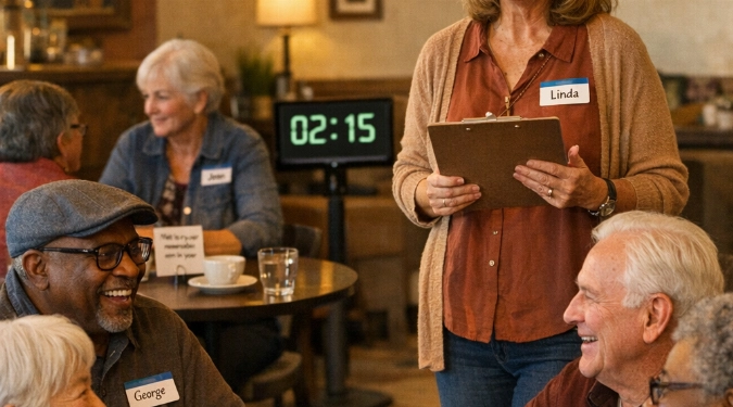 Rediscover Love at Any Age: Seniors Try Speed Dating