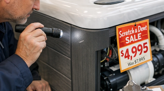 How Scratch‑and‑Dent Hot Tubs Can Save You Money