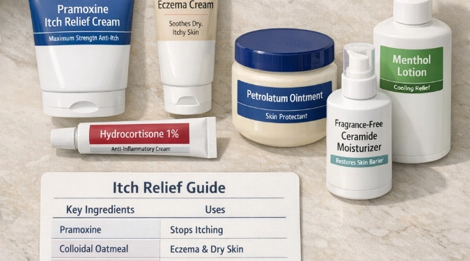 Best Options for Itchy Skin Creams
