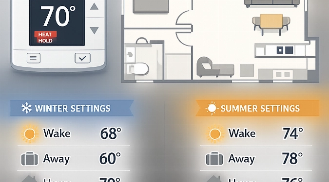 Home Temperature Guide: Ideal for Comfort and Cost Savings
