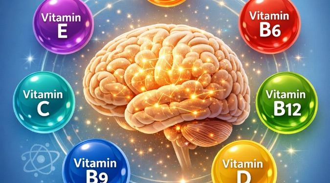 7 Important Vitamins Support for Brain Memory and Focus