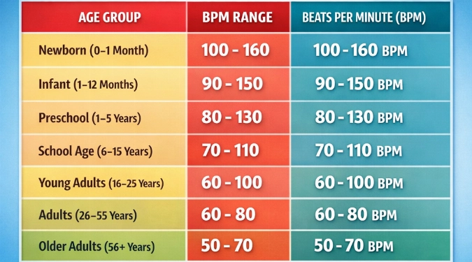 Healthy Resting Heart Rate by Age: Quick Breakdown