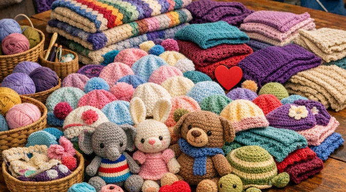 Popular Charity Crochet Projects : Crafting For A Cause