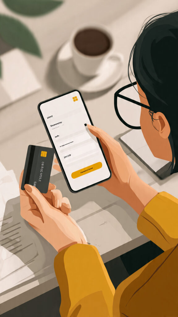 Opening your first bank account in the USA with required documents and steps.