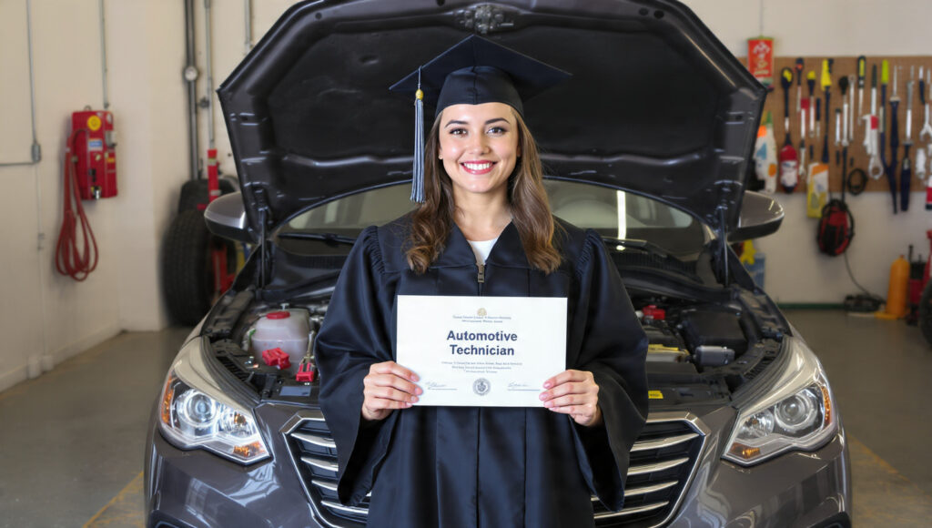 Degrees in the Auto Industry