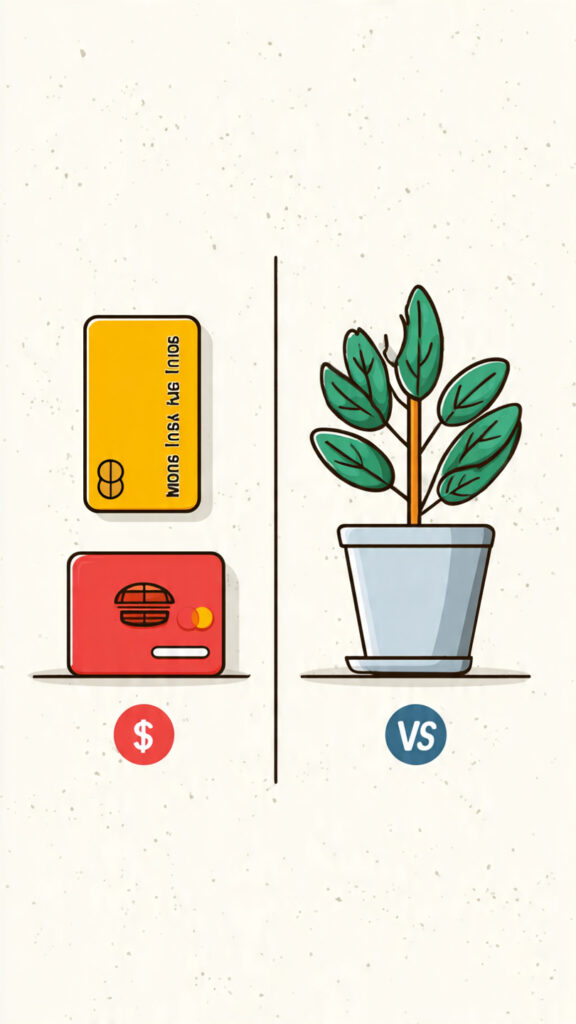 Money market account vs savings account comparison showing interest rates and access