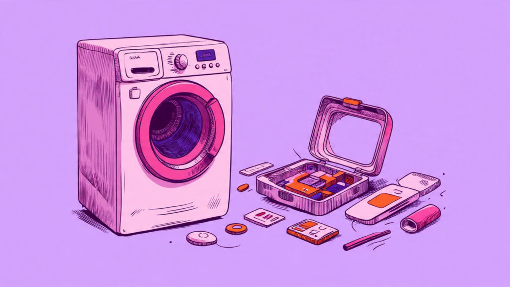 Illustration showing why modern products break faster than older ones 