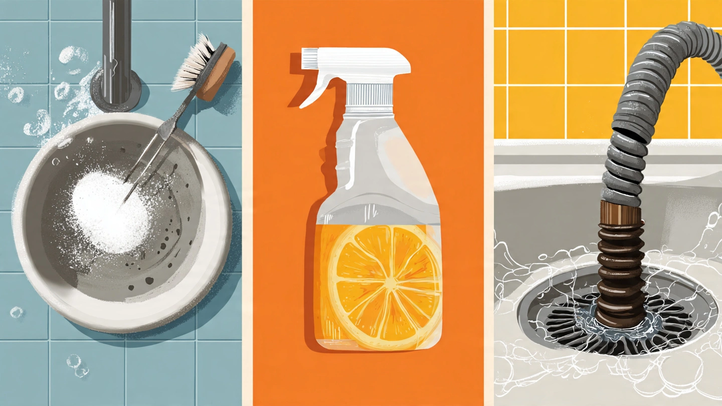 How to Unclog a Drain: Natural Methods vs. Chemical Cleaners vs. Snaking